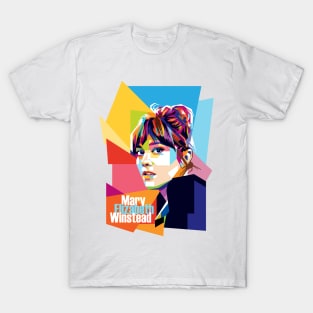 Mary Elizabeth Winstead Pop Art T-Shirt